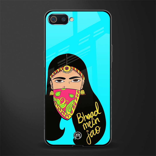 bhaad mein jao glass case for realme c2 image