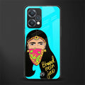 bhaad mein jao back phone cover | glass case for realme 9 pro 5g