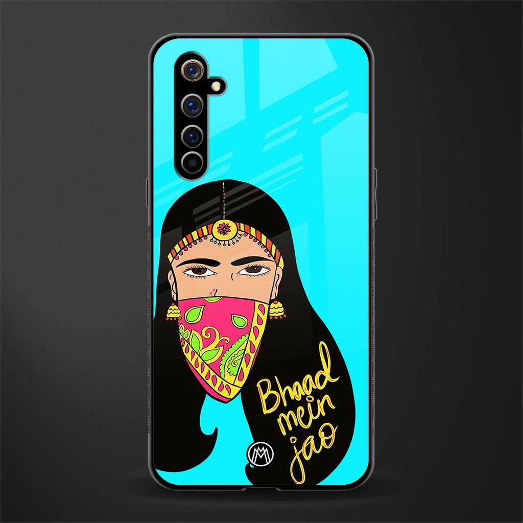 bhaad mein jao glass case for realme x50 pro image