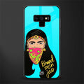bhaad mein jao glass case for samsung galaxy note 9 image