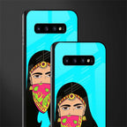 bhaad mein jao glass case for samsung galaxy s10 plus image-2