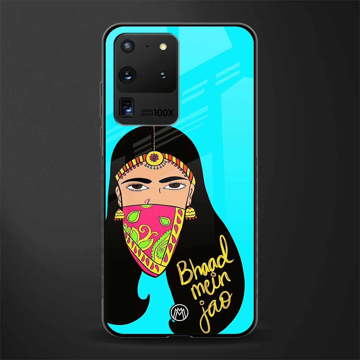 bhaad mein jao glass case for samsung galaxy s20 ultra image