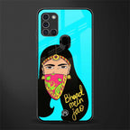 bhaad mein jao glass case for samsung galaxy a21s image