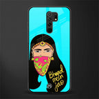 bhaad mein jao glass case for poco m2 image