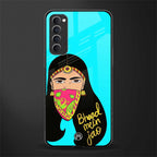 bhaad mein jao glass case for oppo reno 4 pro image