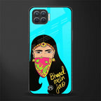 bhaad mein jao glass case for oppo f17 image