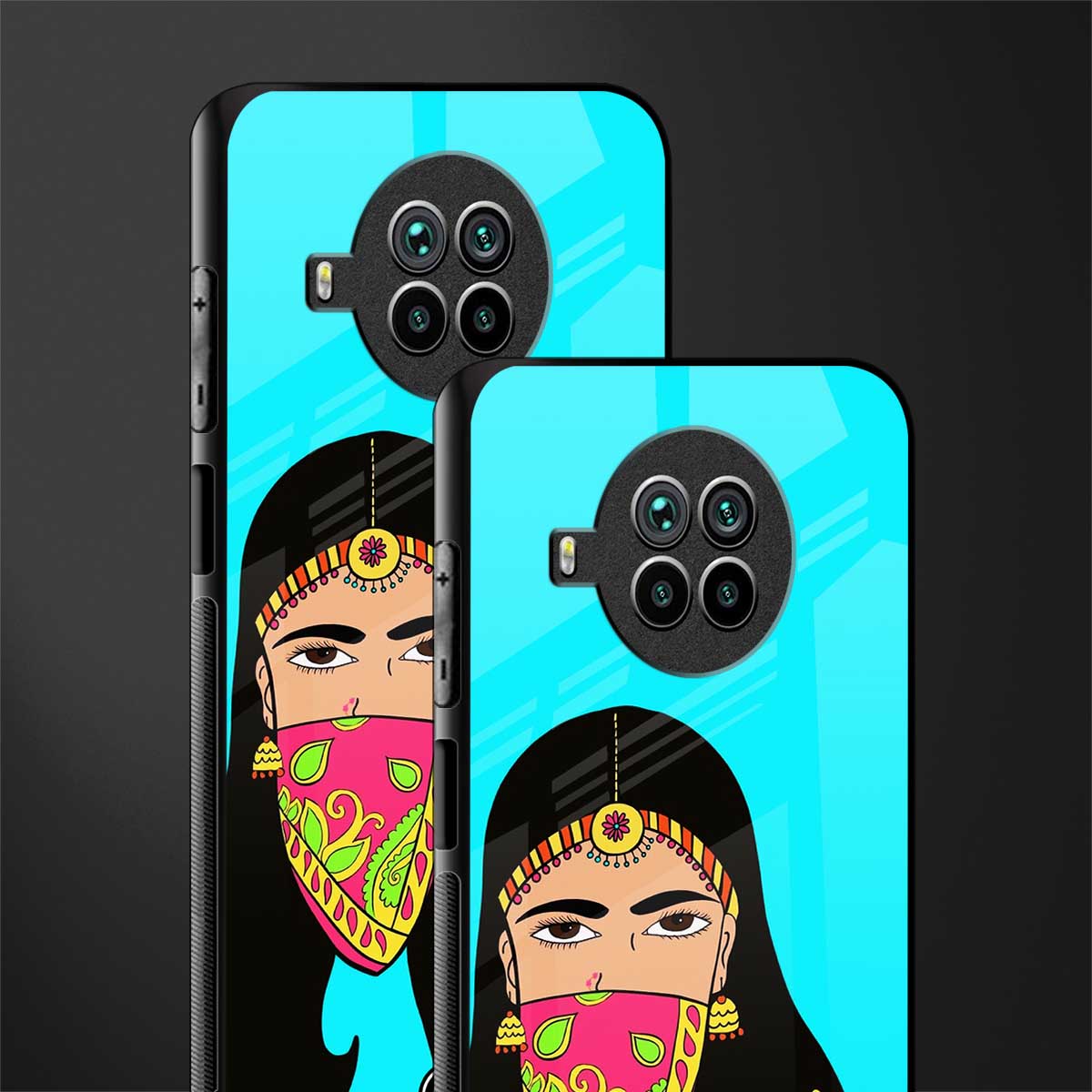 bhaad mein jao glass case for mi 10i image-2