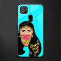 bhaad mein jao glass case for redmi 9 image