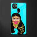 bhaad mein jao glass case for realme c21 image