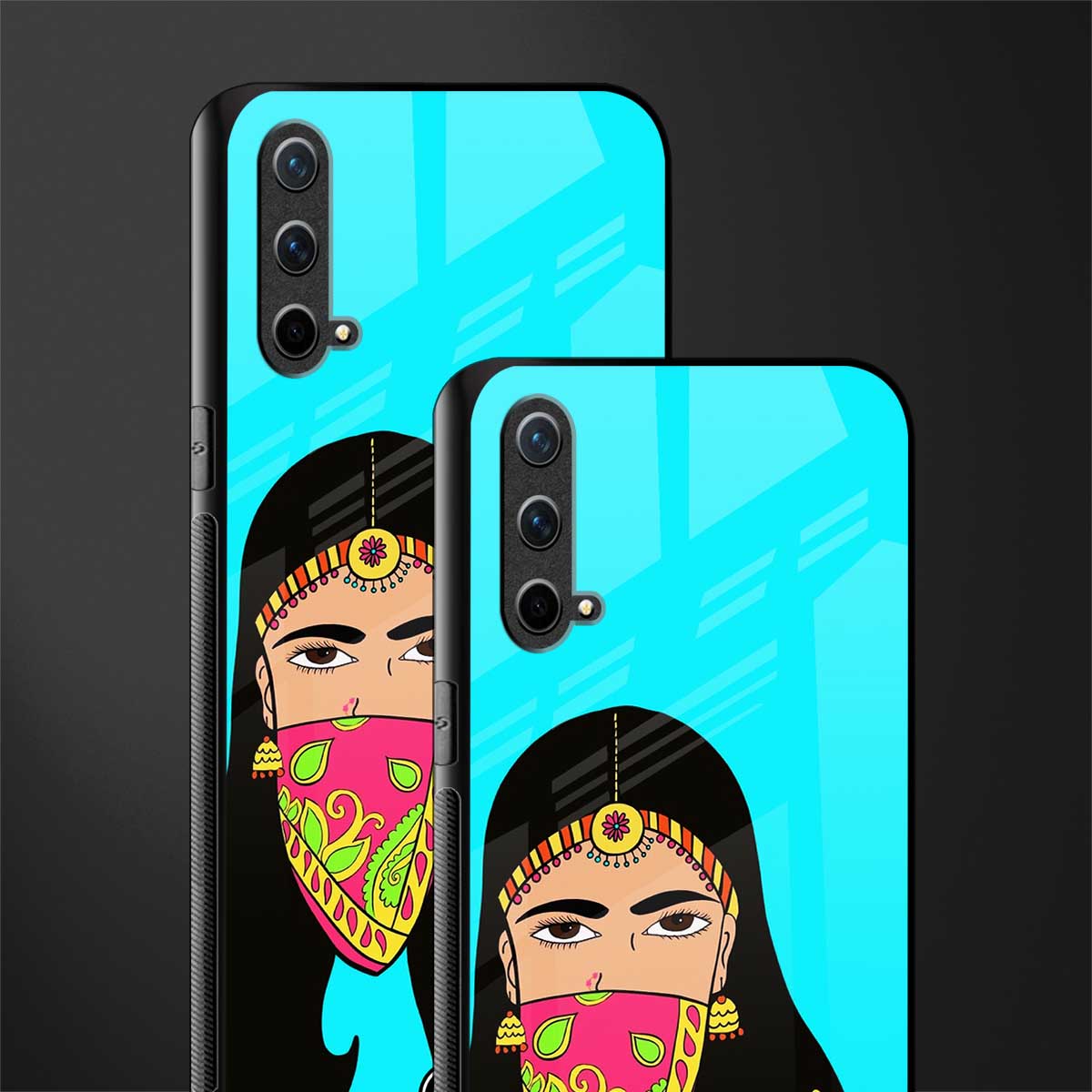bhaad mein jao glass case for oneplus nord ce 5g image-2