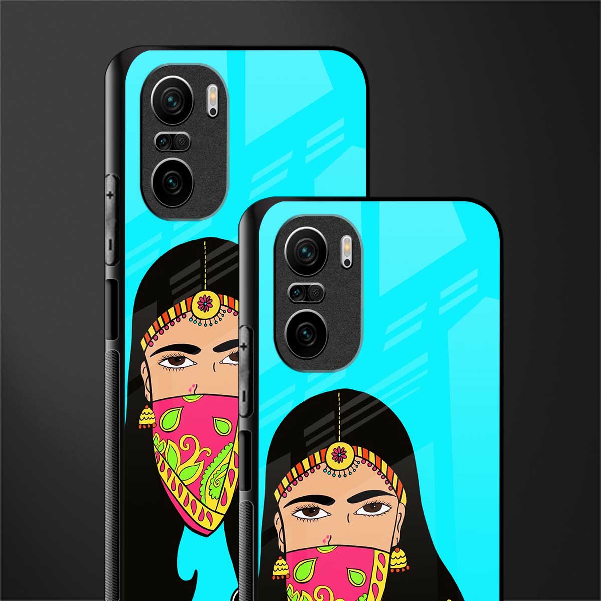 bhaad mein jao glass case for mi 11x 5g image-2