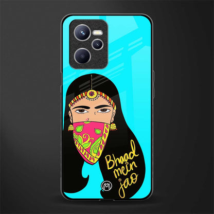 bhaad mein jao glass case for realme c35 image