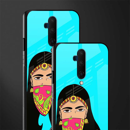 bhaad mein jao glass case for oneplus 7t pro image-2