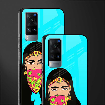 bhaad mein jao glass case for vivo x60 image-2