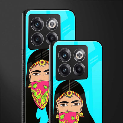bhaad mein jao back phone cover | glass case for oneplus 10t