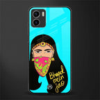 bhaad mein jao back phone cover | glass case for vivo y72