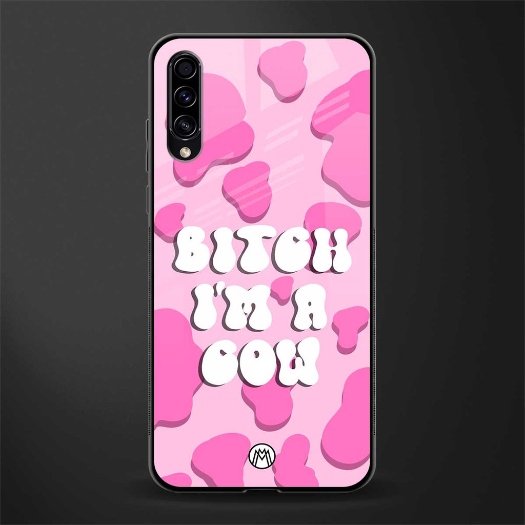 bitch i'm a cow glass case for samsung galaxy a30s image