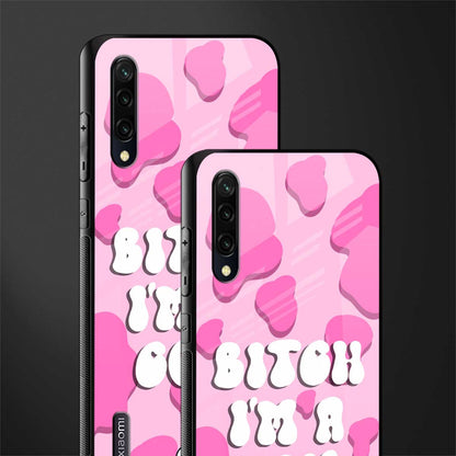bitch i'm a cow glass case for mi a3 redmi a3 image-2