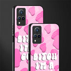 bitch i'm a cow glass case for vivo v21 5g image-2