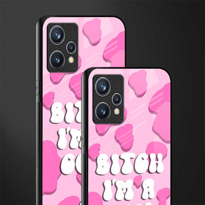 bitch i'm a cow glass case for realme 9 4g image-2