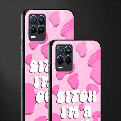 bitch i'm a cow glass case for realme 8 4g image-2