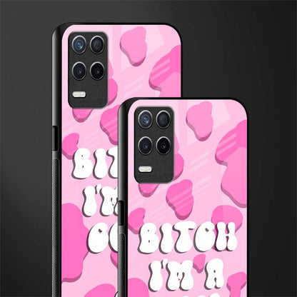 bitch i'm a cow glass case for realme 8 5g image-2