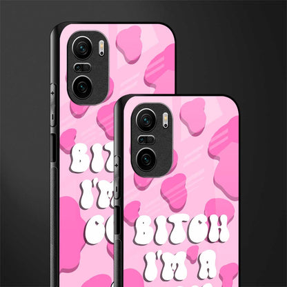 bitch i'm a cow glass case for mi 11x 5g image-2