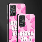 bitch i'm a cow glass case for redmi 10 prime image-2