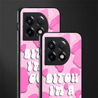 bitch i'm a cow back phone cover | glass case for oneplus 11