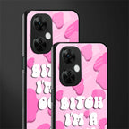 bitch i'm a cow back phone cover | glass case for oneplus nord ce 3 lite