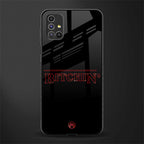 bitchin glass case for samsung galaxy m31s image