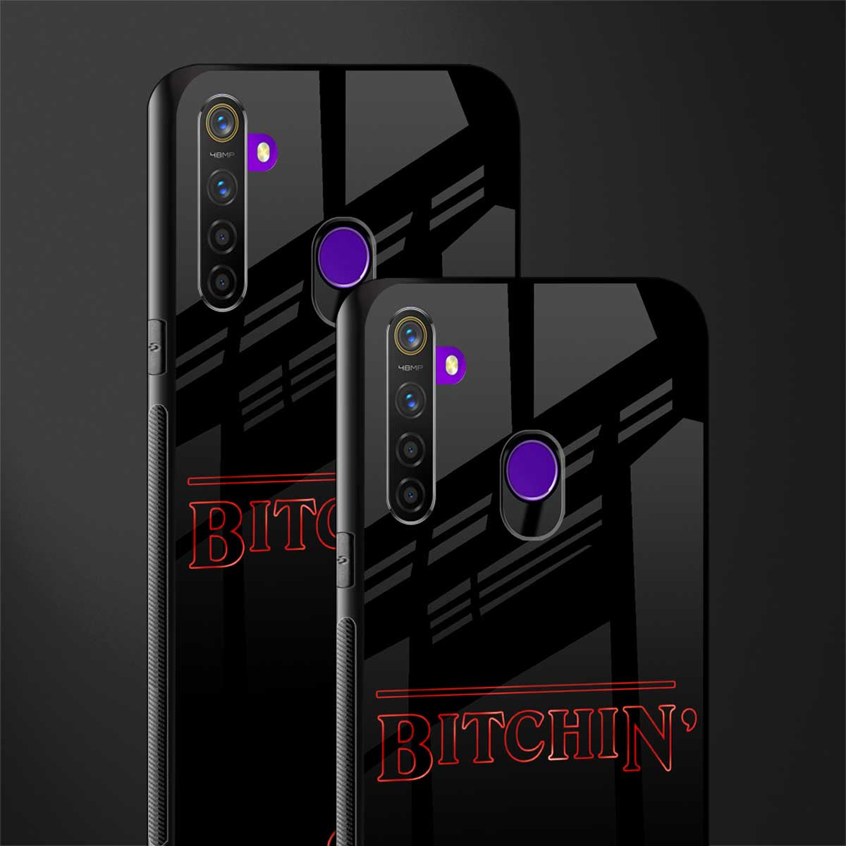 bitchin glass case for realme 5 pro image-2