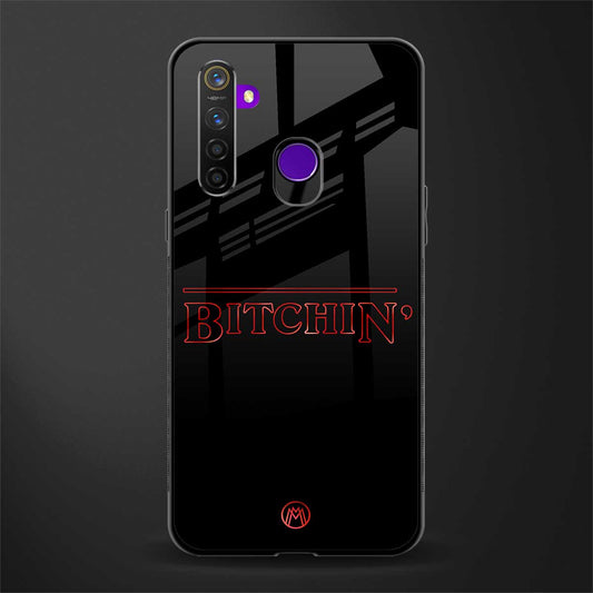 bitchin glass case for realme 5 image