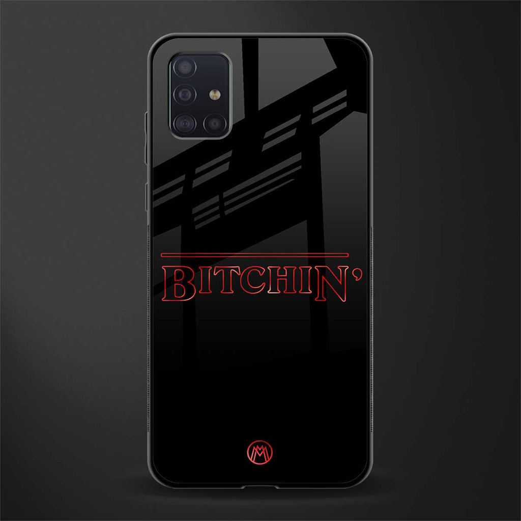 bitchin glass case for samsung galaxy a71 image
