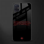 bitchin glass case for samsung galaxy a71 image