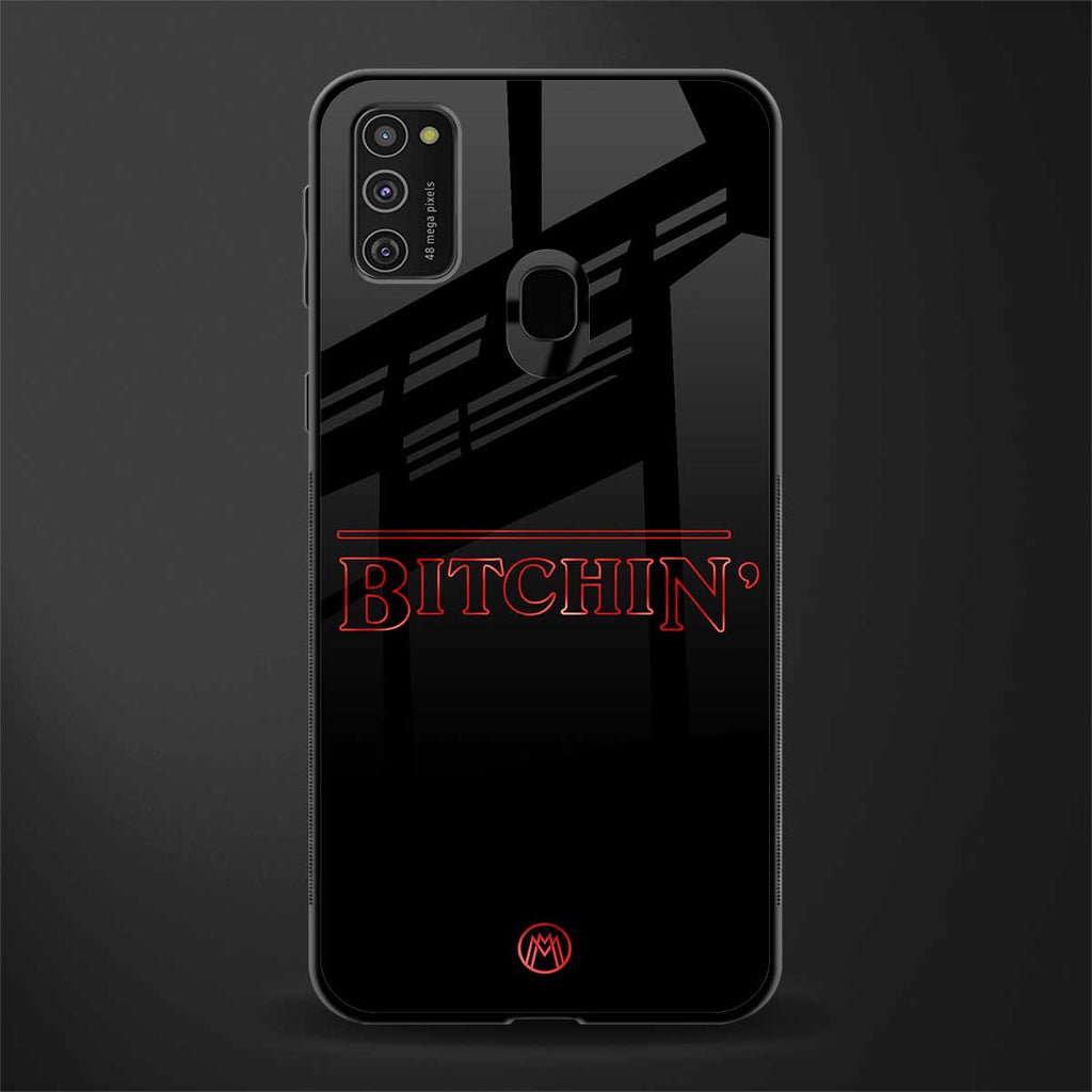 bitchin glass case for samsung galaxy m30s image