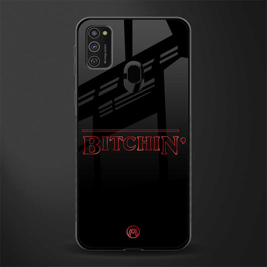 bitchin glass case for samsung galaxy m30s image