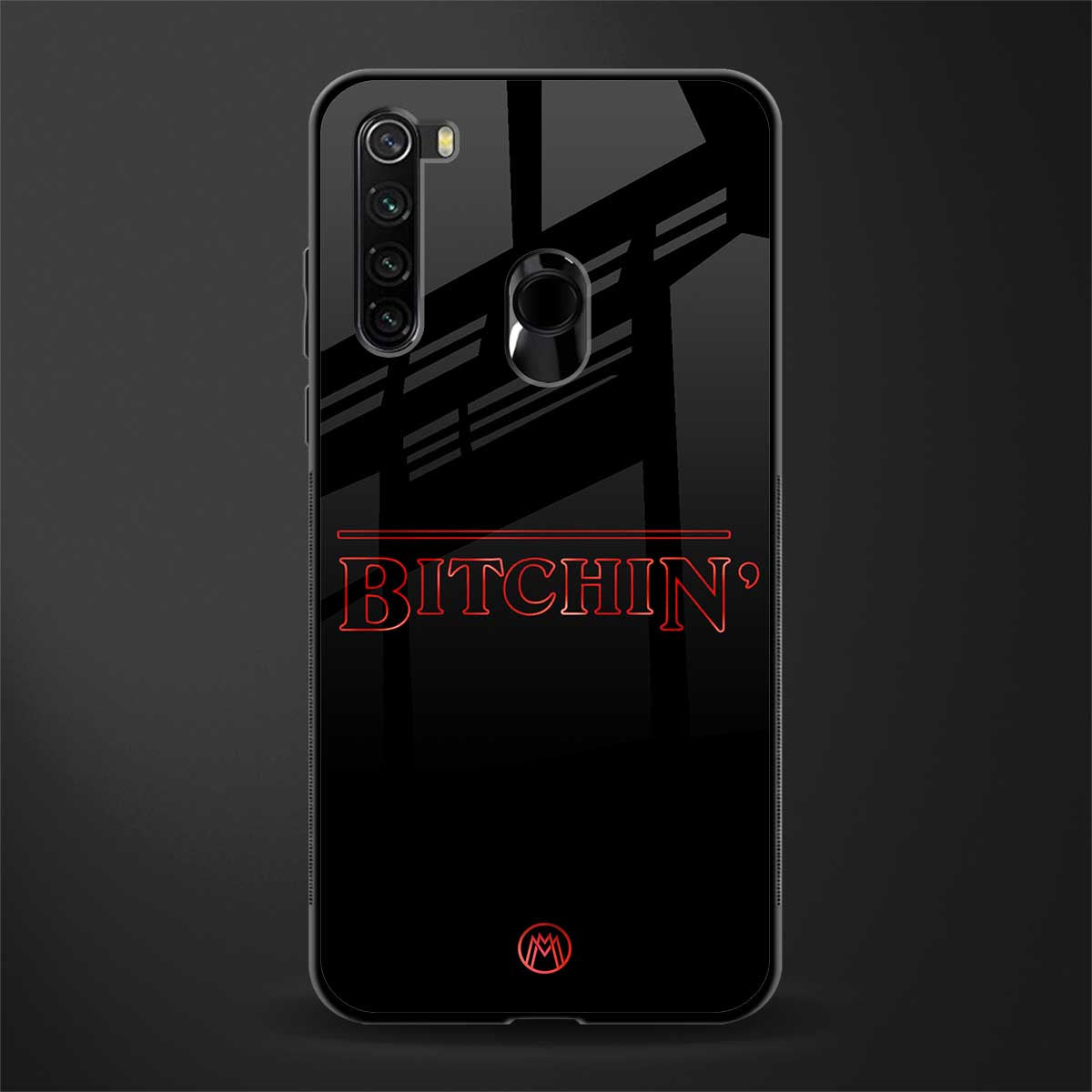bitchin glass case for redmi note 8 image