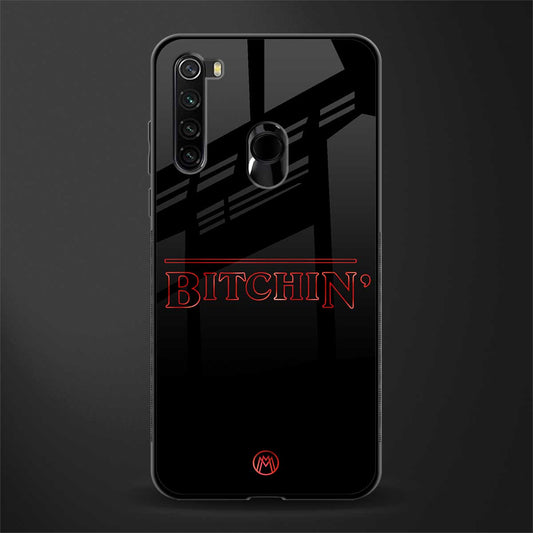 bitchin glass case for redmi note 8 image