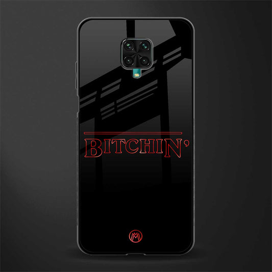 bitchin glass case for redmi note 9 pro max image