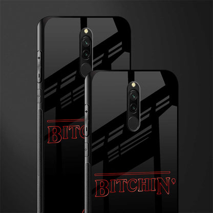 bitchin glass case for redmi 8 image-2