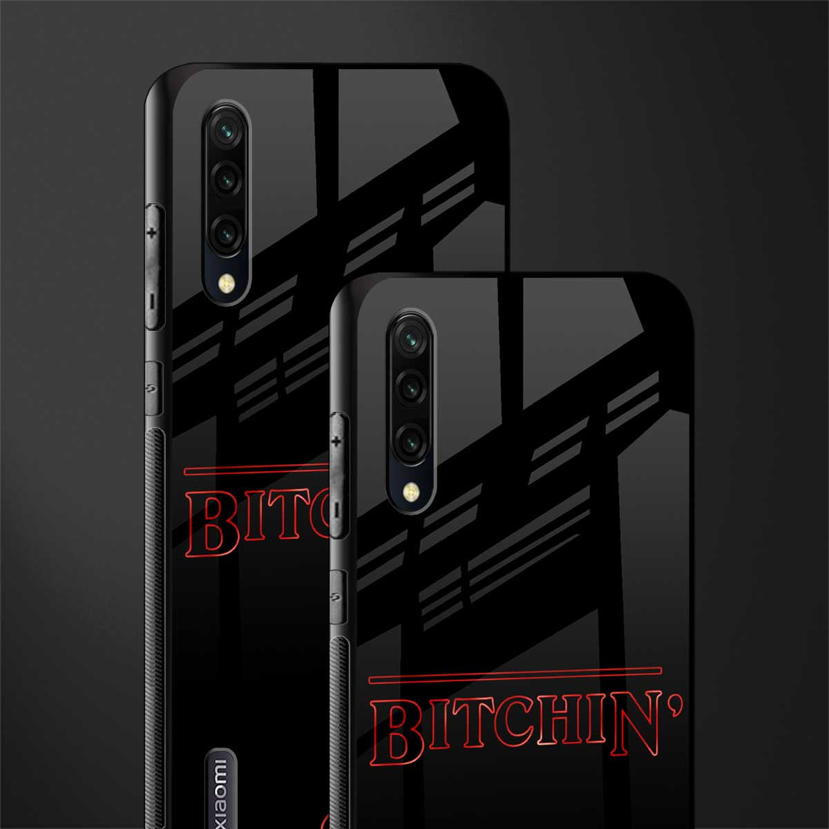 bitchin glass case for mi a3 redmi a3 image-2