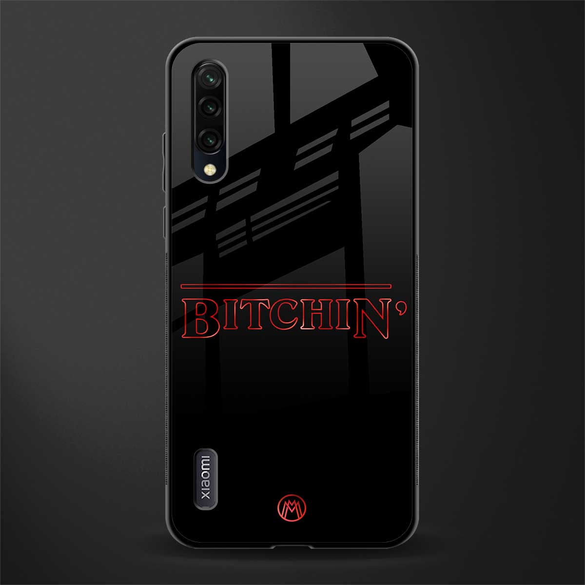 bitchin glass case for mi a3 redmi a3 image