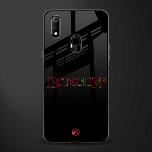 bitchin glass case for realme 3i image