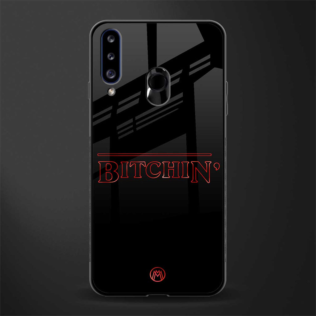 bitchin glass case for samsung galaxy a20s image