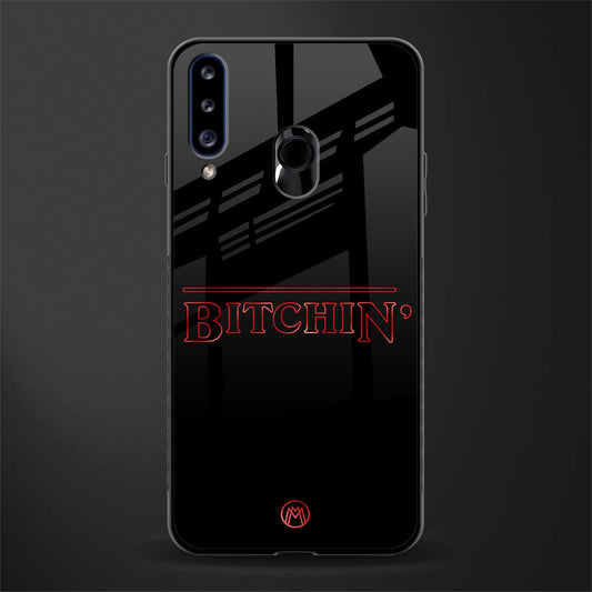 bitchin glass case for samsung galaxy a20s image