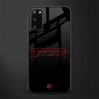 bitchin glass case for samsung galaxy s20 image
