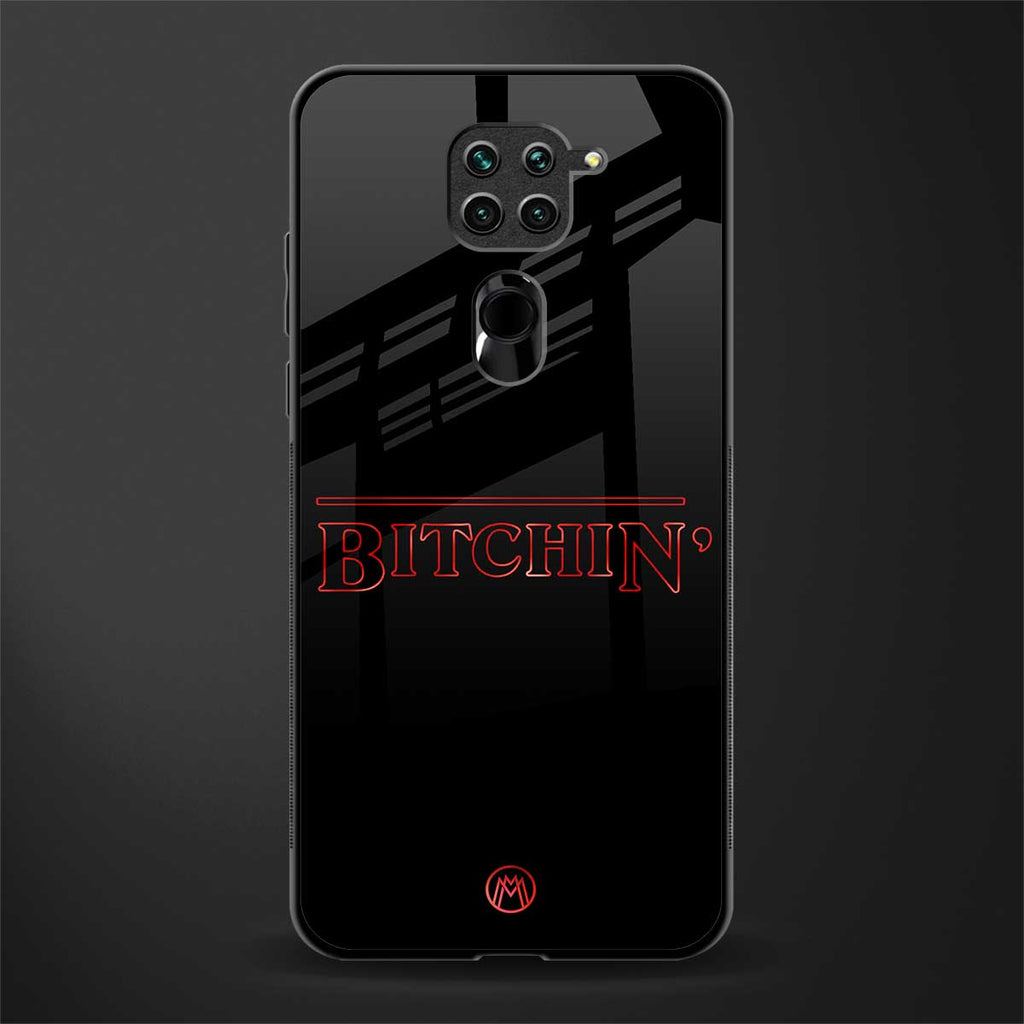 bitchin glass case for redmi note 9 image