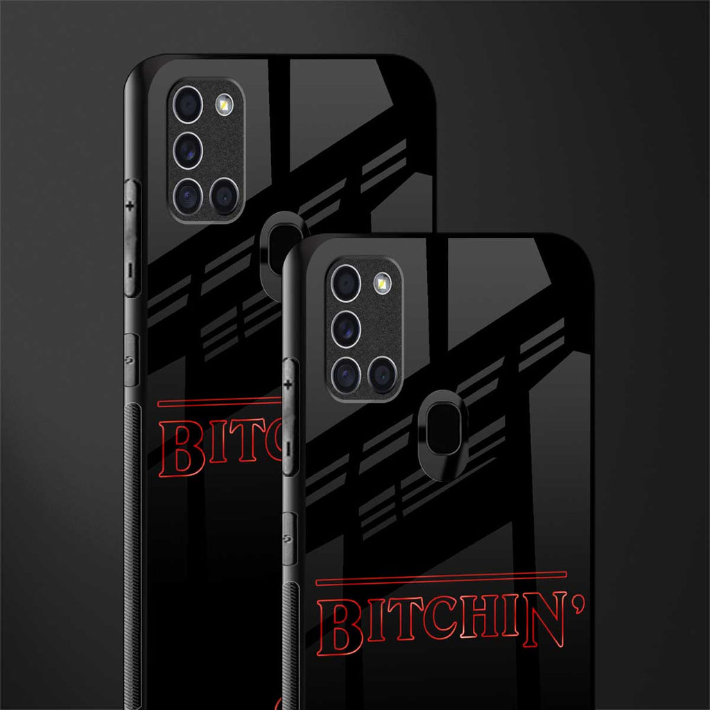 bitchin glass case for samsung galaxy a21s image-2