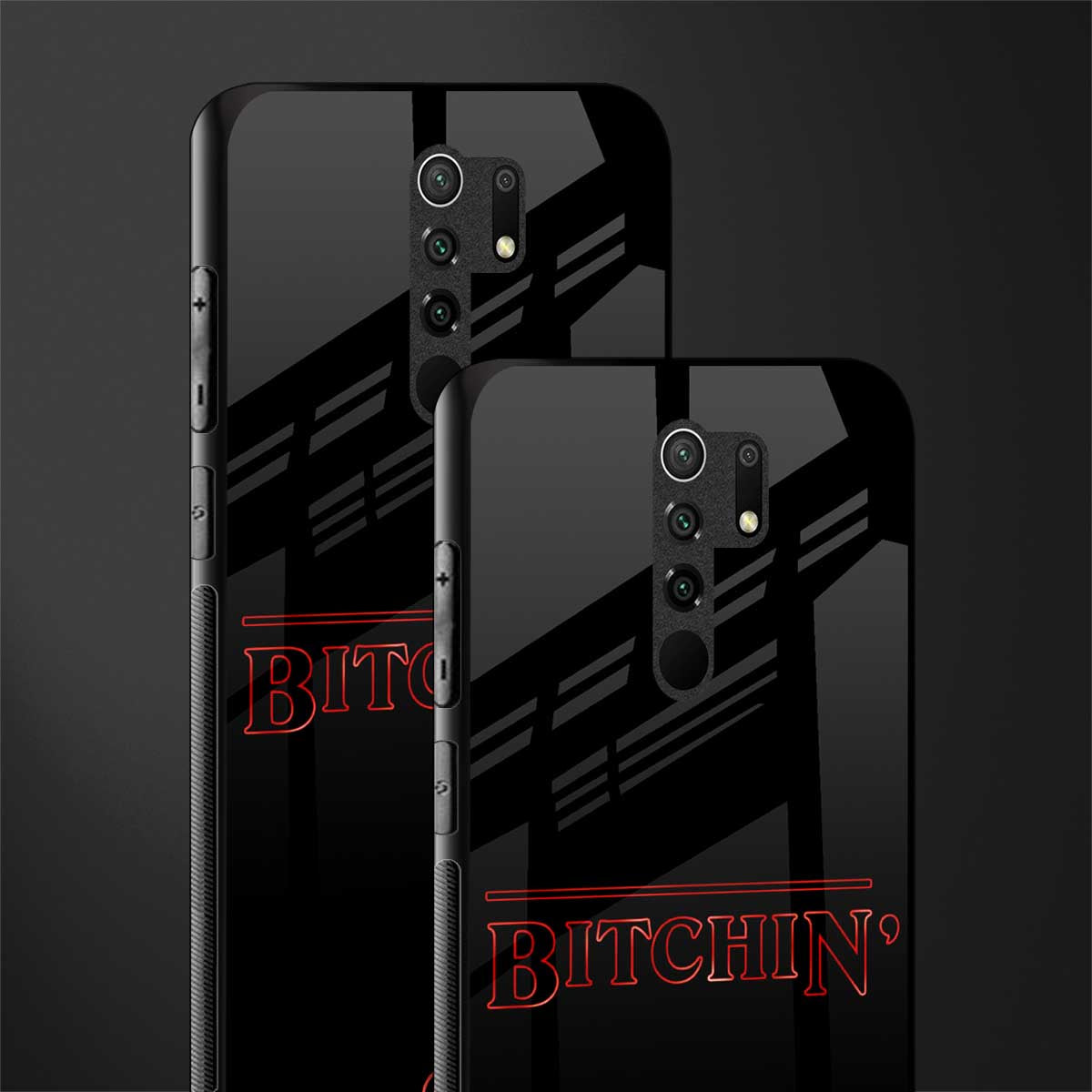 bitchin glass case for poco m2 image-2